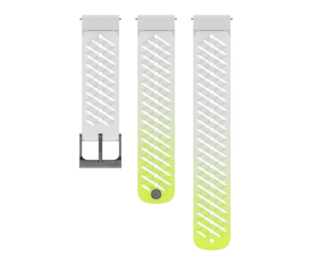 Suunto 22mm Athletic 5 Silicone Strap Canary White S+M - 1582536 - zdjęcie 2